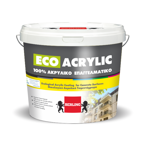 100 PROFESSIONAL ECO ACRYLIC PAINT BERLING PAINTS